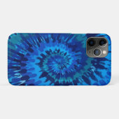 Tye-Dye-Blue iPhone/iPad case (Achterkant (horizontaal))