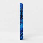 Tye-Dye-Blue iPhone/iPad case (Achterkant/links)