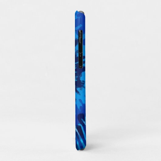 Tye-Dye-Blue iPhone/iPad case (Achterkant/links)