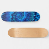 Tye-dye-blue skateboard (Horizontaal)