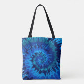 Tye-dye-blue Tas (Achterkant)
