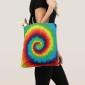 Tye dye boodschappentas tote bag (Dichtbij)