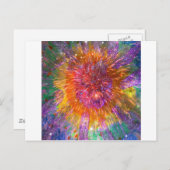 Tye-Dye Briefkaart (Voorkant / Achterkant)