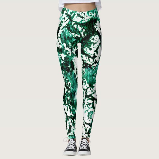 Tye-Dye Broek Leggings (Voorkant)