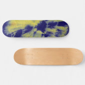 Tye Dye Compositie #11 van Michael Moffa Skateboard (Horizontaal)