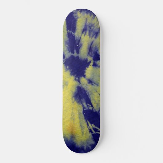 Tye Dye Compositie #11 van Michael Moffa Skateboard (Voorkant)