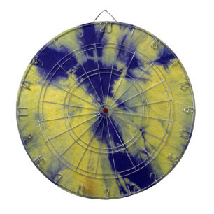 Tye Dye Composition #11 door Michael Moffa Dartbord