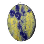 Tye Dye Composition #11 door Michael Moffa Dartbord (Voorkant Rechts)