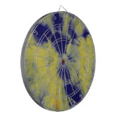 Tye Dye Composition #11 door Michael Moffa Dartbord (Voorkant Links)