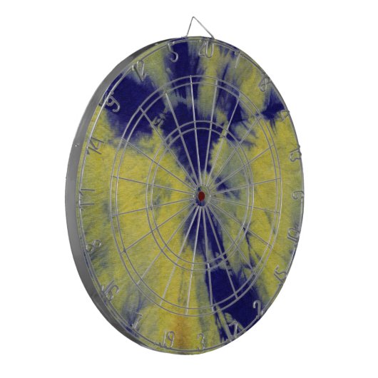 Tye Dye Composition #11 door Michael Moffa Dartbord (Voorkant Links)