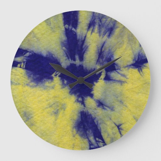 Tye Dye Composition #11 door Michael Moffa Grote Klok (Voorkant)