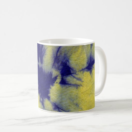 Tye Dye Composition #11 door Michael Moffa Koffiemok (Voorkant rechts)