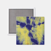 Tye Dye Composition #11 door Michael Moffa Magneet (Voorkant / Achterkant)