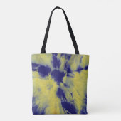 Tye Dye Composition #11 door Michael Moffa Tote Bag (Achterkant)