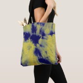 Tye Dye Composition #11 door Michael Moffa Tote Bag (Dichtbij)