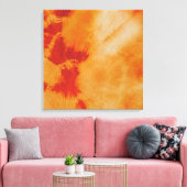 Tye Dye Composition #12 door Michael Moffa Canvas Afdruk (Insitu (Woonkamer))