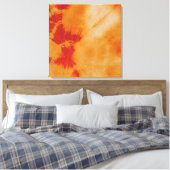 Tye Dye Composition #12 door Michael Moffa Canvas Afdruk (Insitu (Slaapkamer))