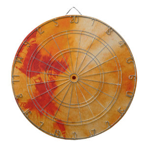 Tye Dye Composition #12 door Michael Moffa Dartbord