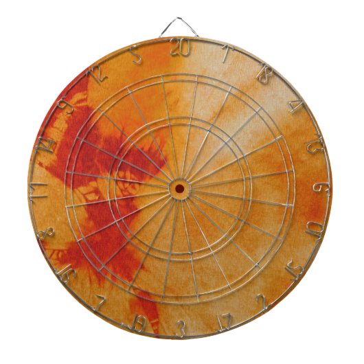 Tye Dye Composition #12 door Michael Moffa Dartbord (Voorkant)