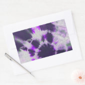 Tye Dye Composition #1 door Michael Moffa Rechthoekige Sticker (Envelop)