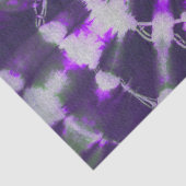 Tye Dye Composition #1 door Michael Moffa Tissuepapier (Detail)