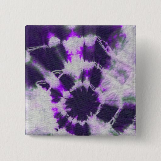 Tye Dye Composition #1 door Michael Moffa Vierkante Button 5,1 Cm (Voorkant)