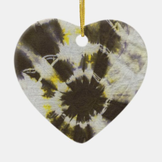 Tye Dye Composition #2 van Michael Moffa Keramisch Ornament (Voorkant)