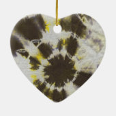 Tye Dye Composition #2 van Michael Moffa Keramisch Ornament (Achterkant)