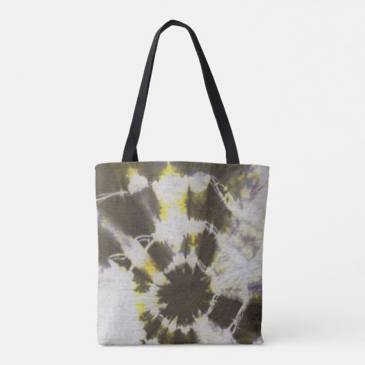 Tye Dye Composition #2 van Michael Moffa Tote Bag (Achterkant)