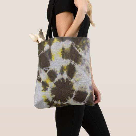 Tye Dye Composition #2 van Michael Moffa Tote Bag (Dichtbij)