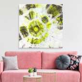 Tye Dye Composition #3 door Michael Moffa Canvas Afdruk (Insitu (Woonkamer))