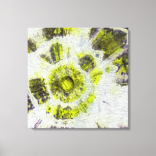 Tye Dye Composition #3 door Michael Moffa Canvas Afdruk