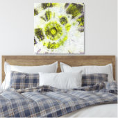 Tye Dye Composition #3 door Michael Moffa Canvas Afdruk (Insitu (Slaapkamer))