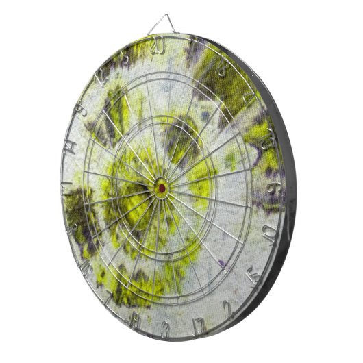 Tye Dye Composition #3 door Michael Moffa Dartbord (Voorkant Rechts)