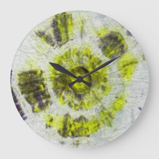 Tye Dye Composition #3 door Michael Moffa Grote Klok (Voorkant)