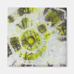 Tye Dye Composition #3 door Michael Moffa Magneet