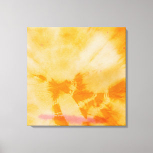 Tye Dye Composition #4 door Michael Moffa Canvas Afdruk