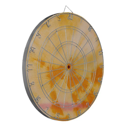 Tye Dye Composition #4 door Michael Moffa Dartbord (Voorkant Links)