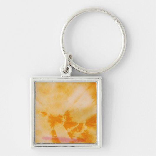 Tye Dye Composition #4 door Michael Moffa Sleutelhanger (Voorkant)