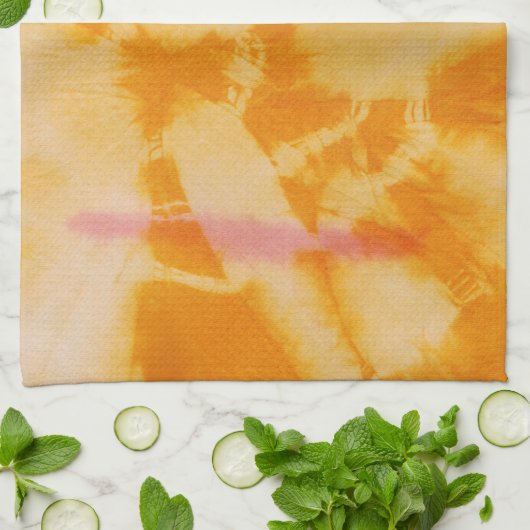 Tye Dye Composition #4 door Michael Moffa Theedoek (Gevouwen)