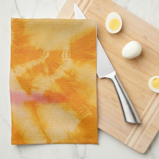 Tye Dye Composition #4 door Michael Moffa Theedoek (Quarter Fold)