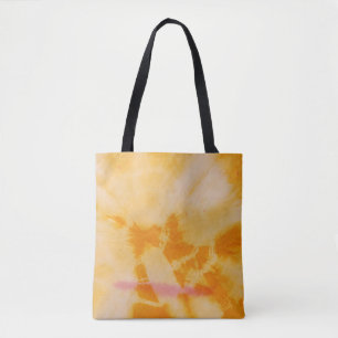 Tye Dye Composition #4 door Michael Moffa Tote Bag
