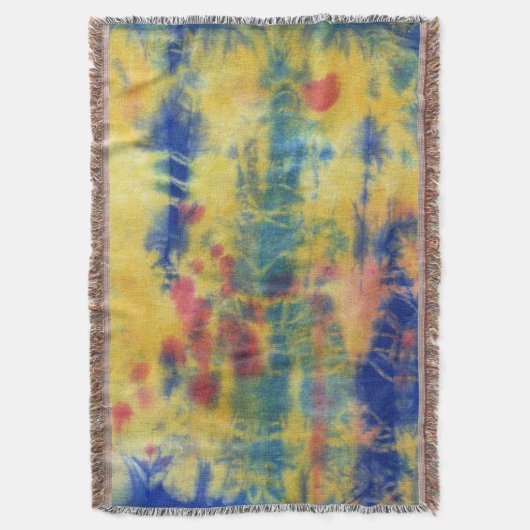 Tye Dye Composition #5 door Michael Moffa Deken (Voorkant Verticaal)