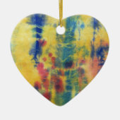 Tye Dye Composition #5 door Michael Moffa Keramisch Ornament (Voorkant)