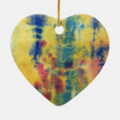 Tye Dye Composition #5 door Michael Moffa Keramisch Ornament (Achterkant)