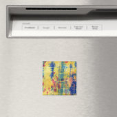 Tye Dye Composition #5 door Michael Moffa Magneet (Insitu (Vaatwasser))