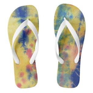 Tye Dye Composition #5 door Michael Moffa Teenslippers