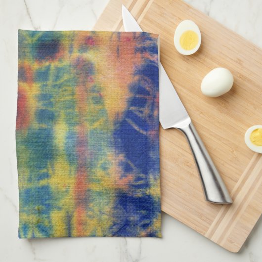 Tye Dye Composition #5 door Michael Moffa Theedoek (Quarter Fold)