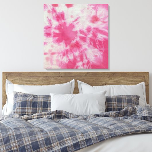 Tye Dye Composition #6 door Michael Moffa Canvas Afdruk (Insitu (Slaapkamer))