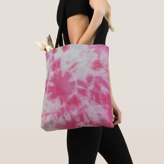 Tye Dye Composition #6 door Michael Moffa Tote Bag (Dichtbij)